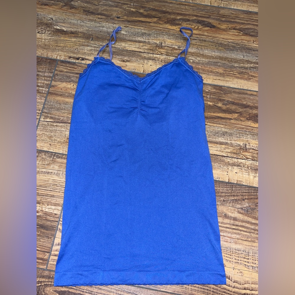 Victoria’s Secret blue camisole tank top